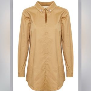 Karen By Simonsen FONZIEKB Long Sleeved  Tunic Shirt Apple Cinnamon